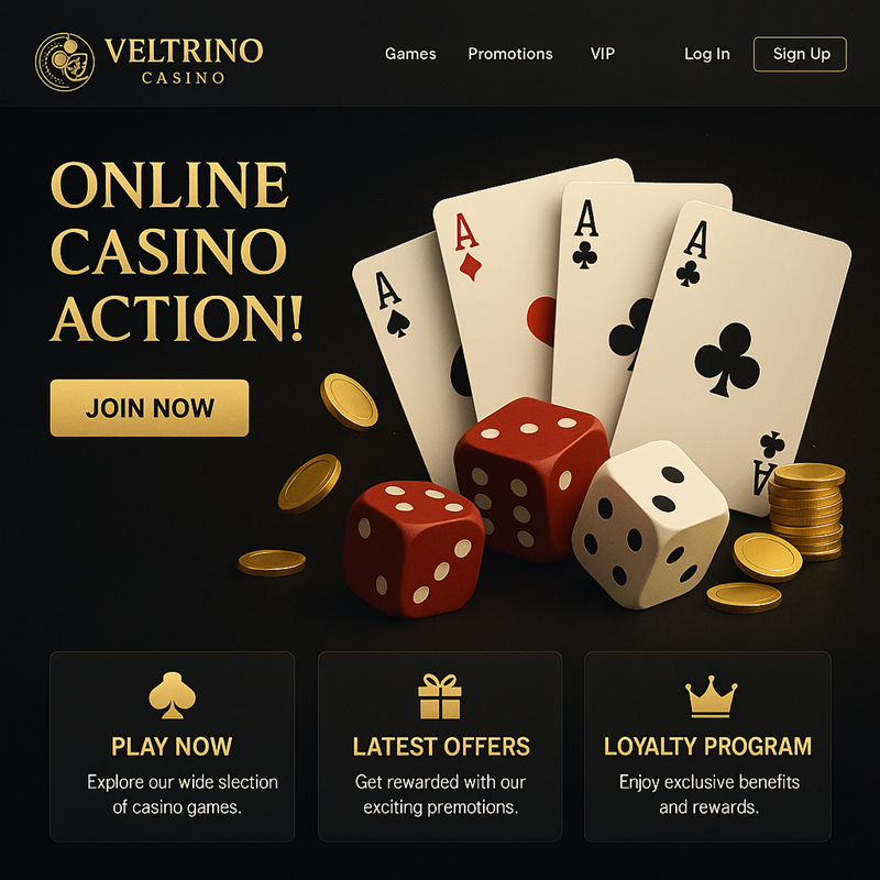 Veltrino Casino Game Selection