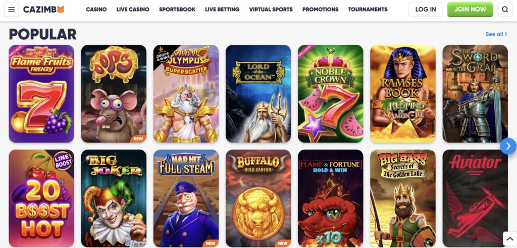 Screenshot - Jackpot Baron Cazimbo games