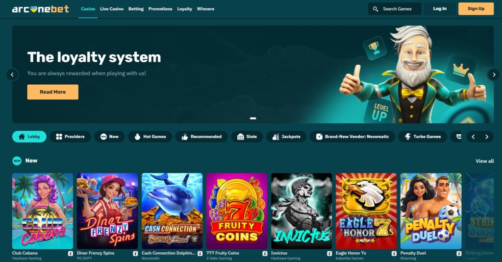 Screenshot 2025-07-07 124901 - Jackpot Baron Arcanebet Dashboard